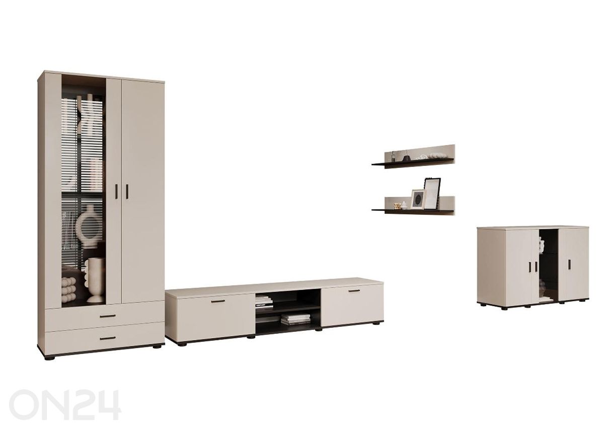 Mööblikomplekt Soho IX + LED suurendatud