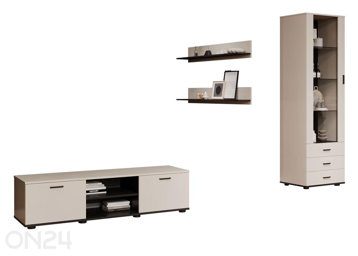 Mööblikomplekt Soho VII + LED suurendatud