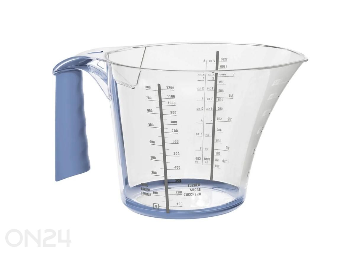 Mõõdukann Loft 1200 ml, silikoonist käepide/põhi suurendatud
