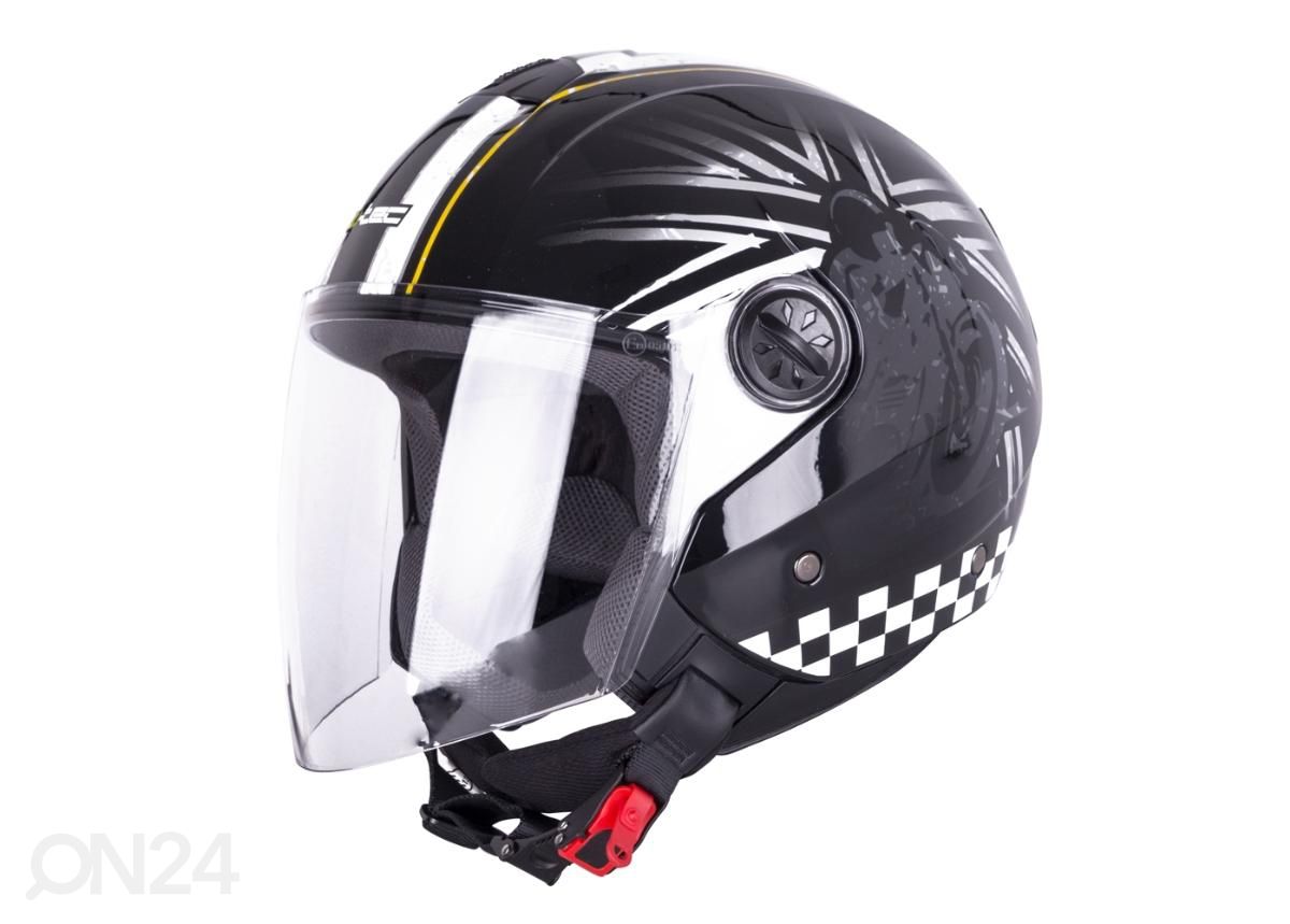 Mootorratta kiiver avatud W-TEC 715 suurendatud