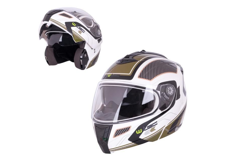 Mootorratta kiiver W-TEC suurendatud