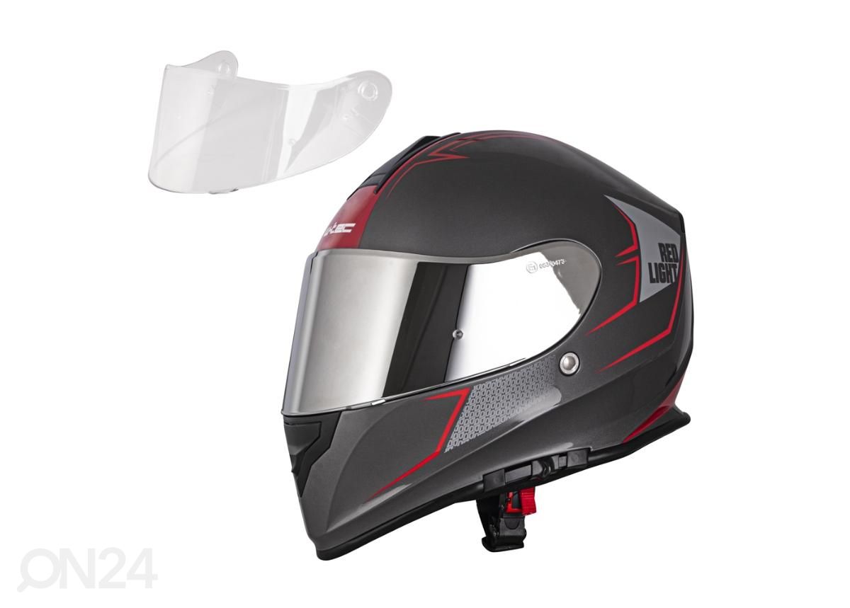 Mootorratta kiiver W-TEC V127 suurendatud