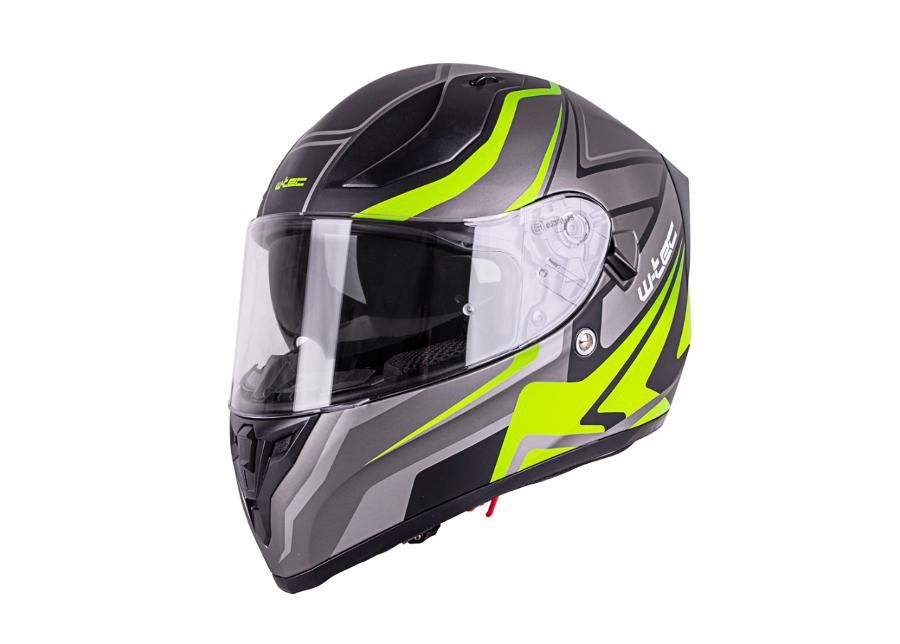 Mootorrattakiiver Graphic W-TEC suurendatud