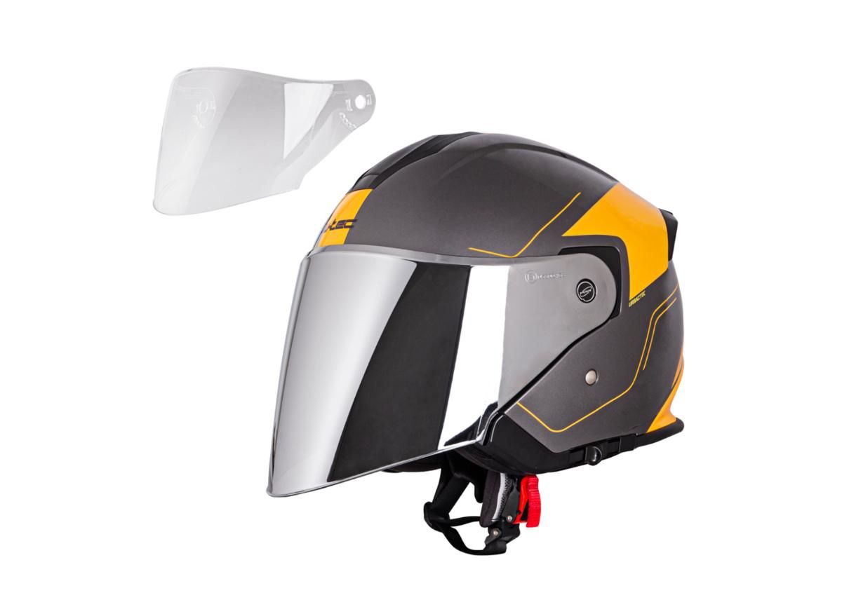 Mootorrattakiiver W-TEC V586 suurendatud