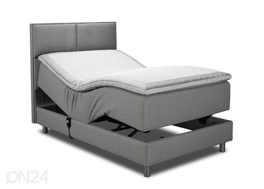 Mootorvoodi topeltvedrustusega Hypnos Hermes 90x200 cm suurendatud