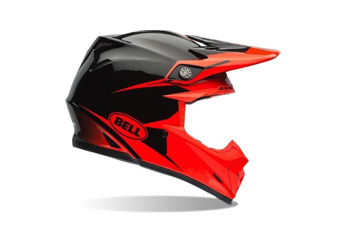 Motokrossi kiiver BELL Moto-9 suurendatud