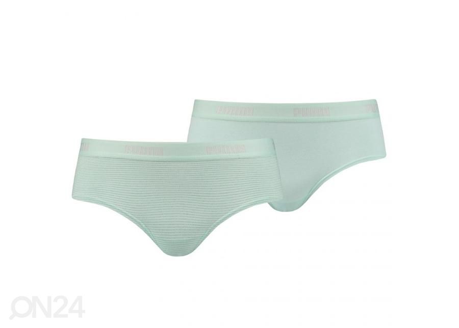 Naiste aluspesu komplekt Puma Metal Stripe Hipster 2P W 907635 01 suurendatud
