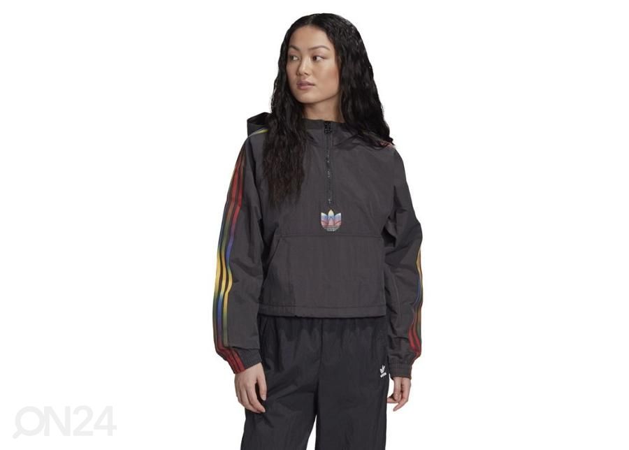 Naiste dressipluus Adidas Originals Adicolor Half-Zip Crop Top W GD2262 suurendatud
