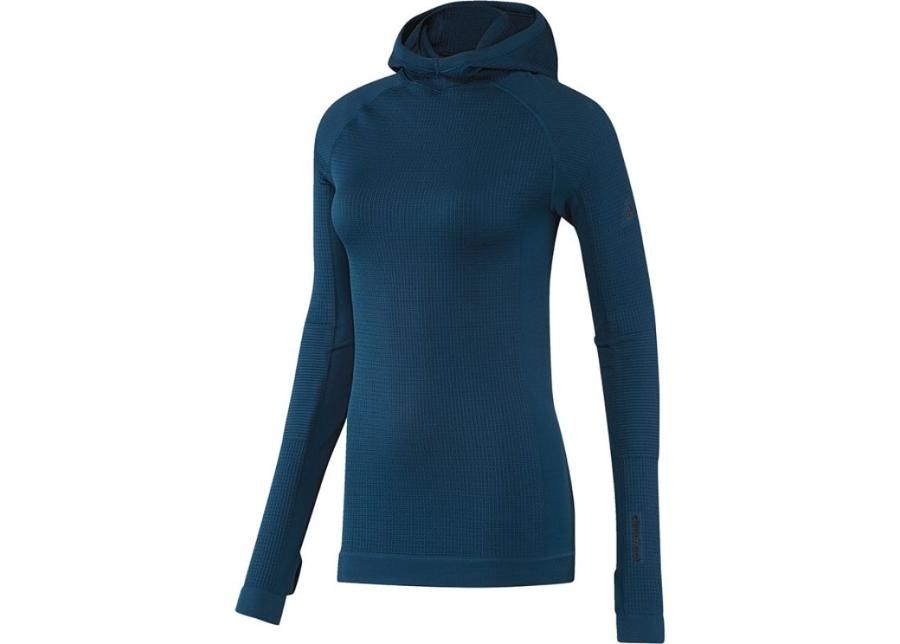 Naiste dressipluus adidas Seamless Climaheat Hooded Longsleeve W AP7347 suurendatud