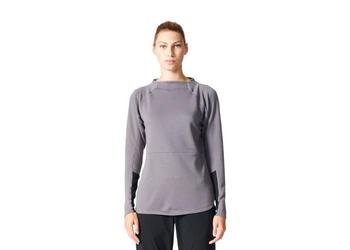 Naiste dressipluus adidas Terrex Climb The City Wool Crew W B45689 suurendatud