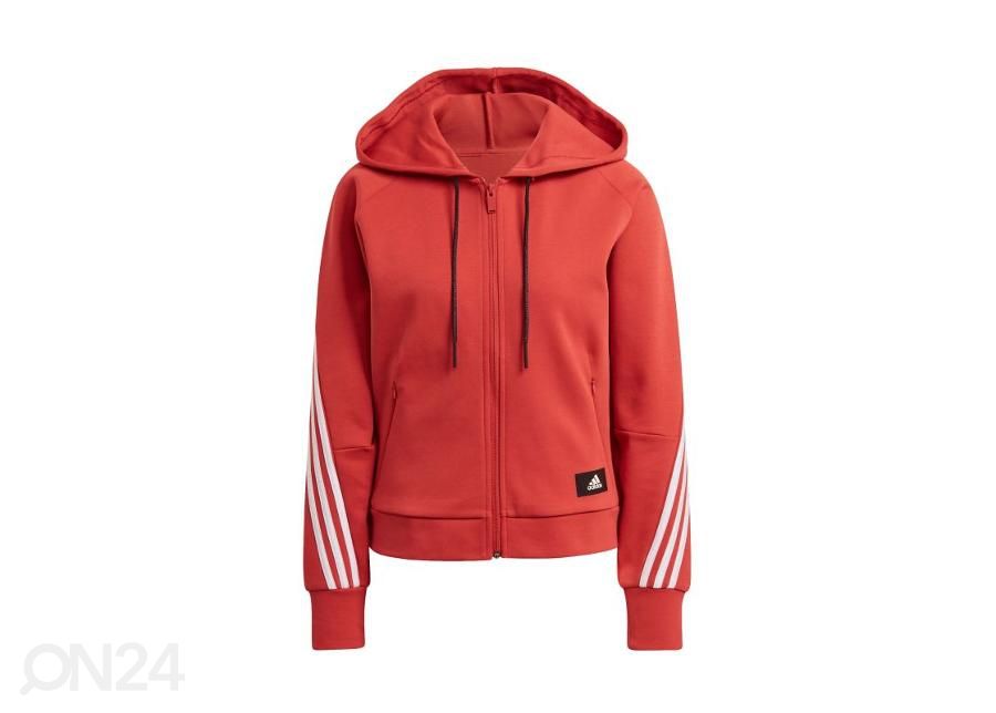 Naiste dressipluus Adidas Wrapped 3-Stripes suurendatud