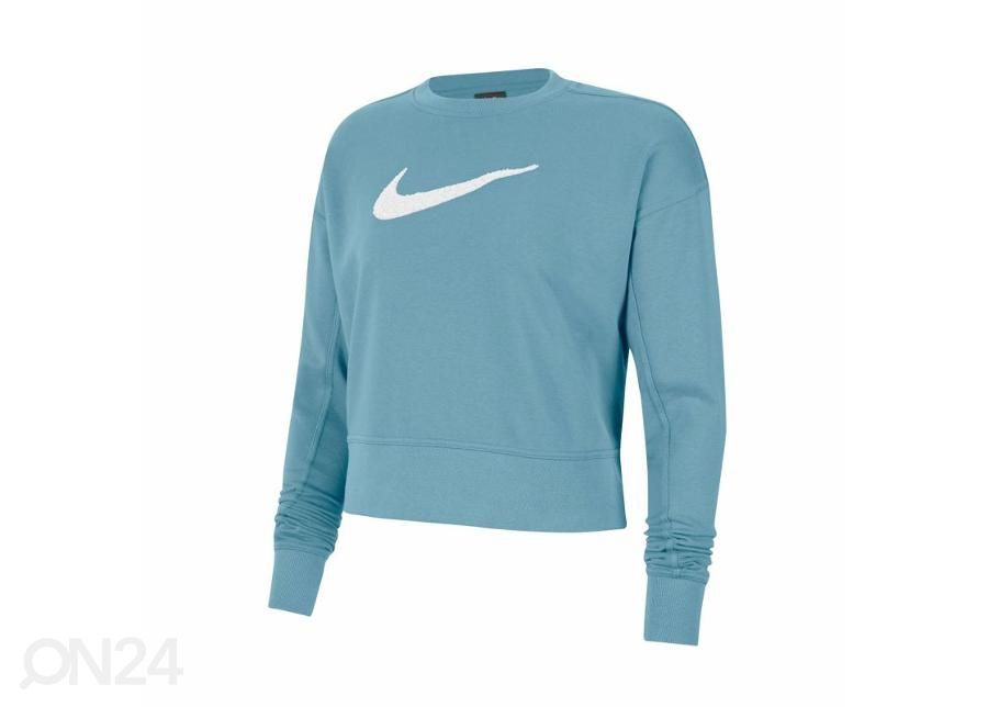 Naiste dressipluus Nike Get Fit Crew Swoosh suurendatud