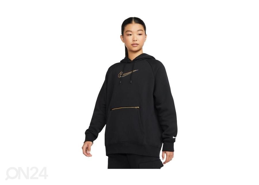 Naiste dressipluus Nike Oversized Fleece suurendatud