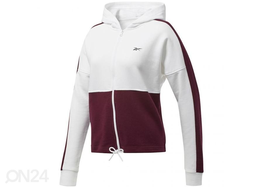 Naiste dressipluus Reebok Te Linear Logo Ft W FU2203 suurendatud
