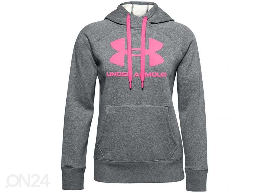 Naiste dressipluus Under Armour Rival Fleece Logo Hoodie W 1356318 012 suurendatud