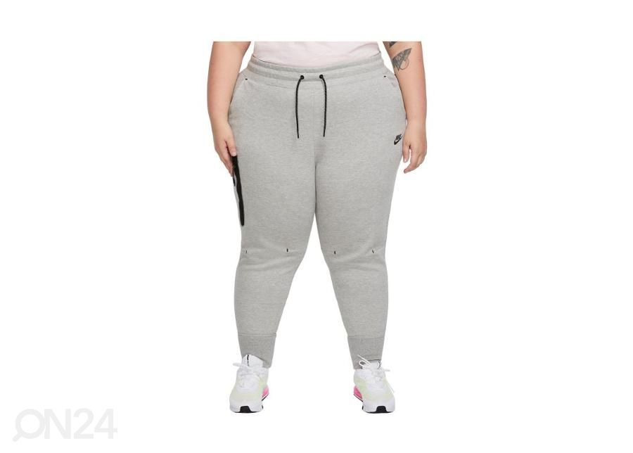 Naiste dressipüksid Nike NSW Tech Fleece Plus Size suurendatud