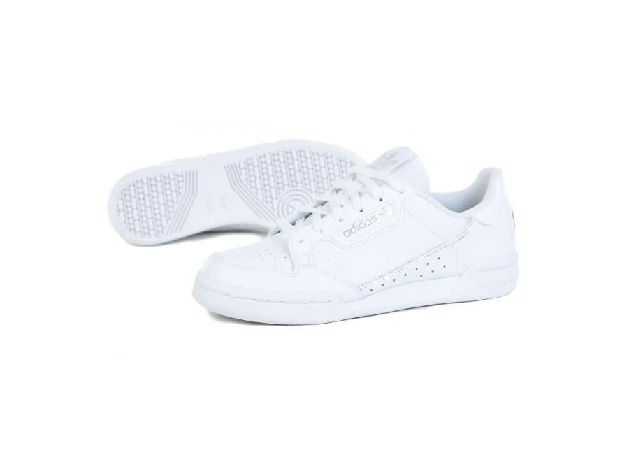 Naiste ja laste vabaajajalatsid Adidas Continental 80 Jr FU6669 suurus 32 2/3 suurendatud