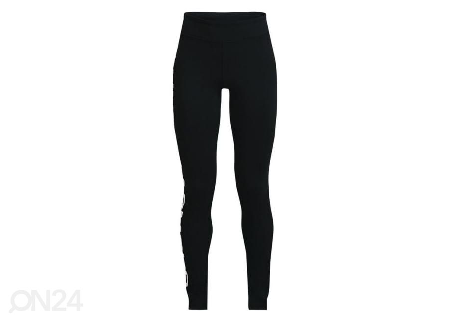 Naiste/laste pikad treeningretuusid Under Armour Y SportStyle Branded Leggings Jr 1363379 001 suurendatud