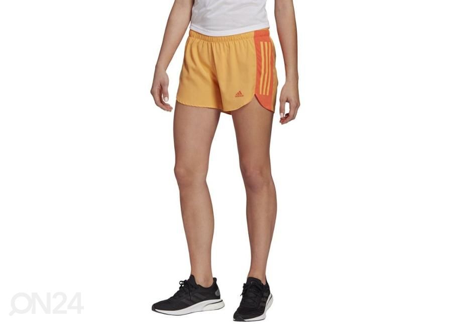 Naiste lühikesed jooksupüksid Adidas Run It Short suurendatud