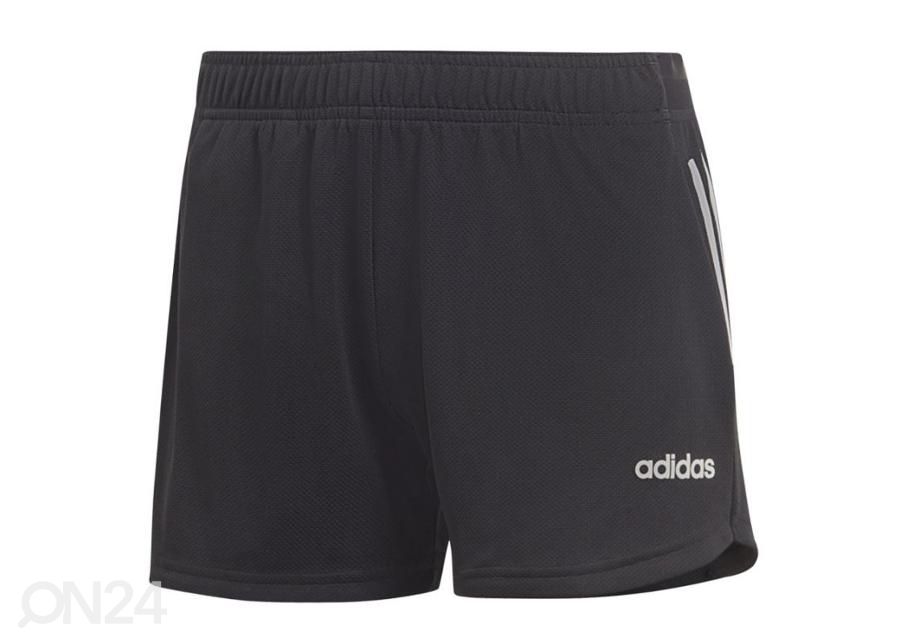 Naiste lühikesed treeningpüksid Adidas D2M 3 S KT suurendatud