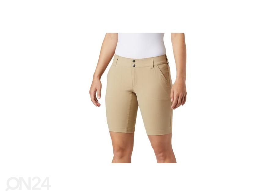 Naiste lühikesed vabaajapüksid Columbia Saturday Trail Long Short suurendatud