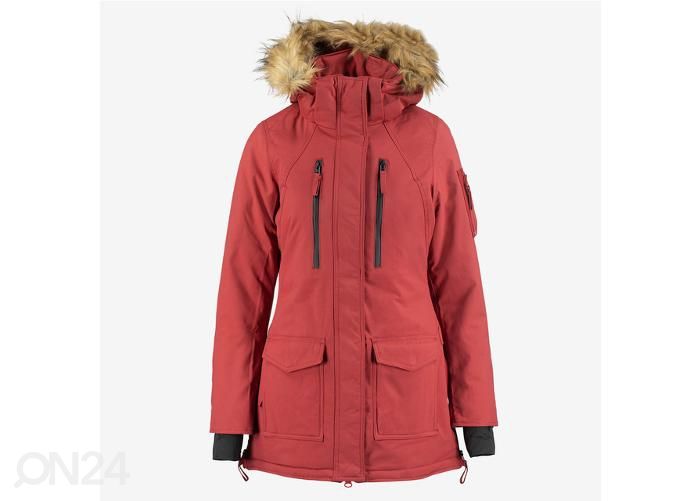 Naiste parka brooke 38 punane suurendatud