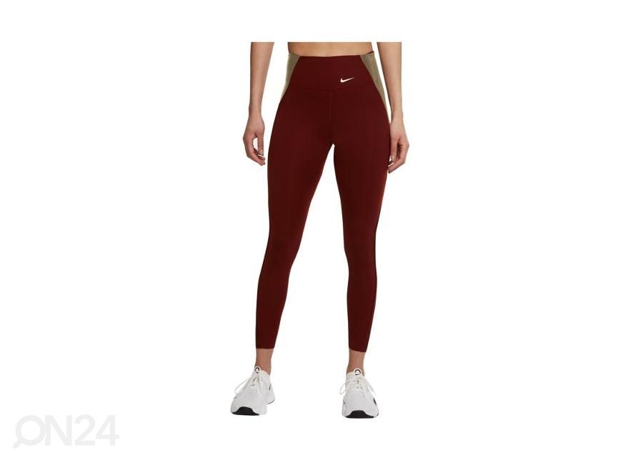 Naiste pikad treeningretuusid Nike One Luxe Icon Clash 7/8 suurendatud