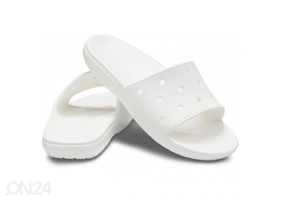 Naiste plätud Crocs Classic Slide W 206121 100 suurendatud