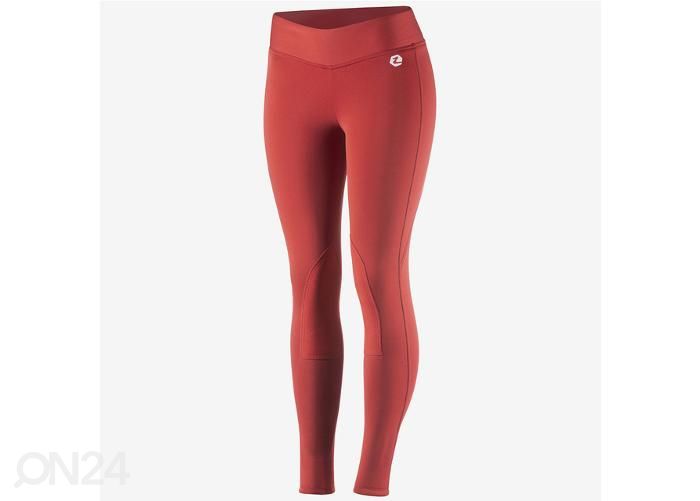 Naiste retuusid active knee-patch winter 40 punane suurendatud