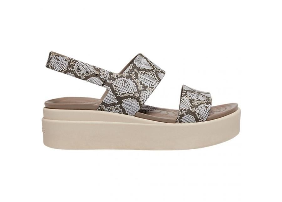 Naiste sandaalid Crocs Brooklyn Low Wedge W multi stucco 206453 93T suurendatud