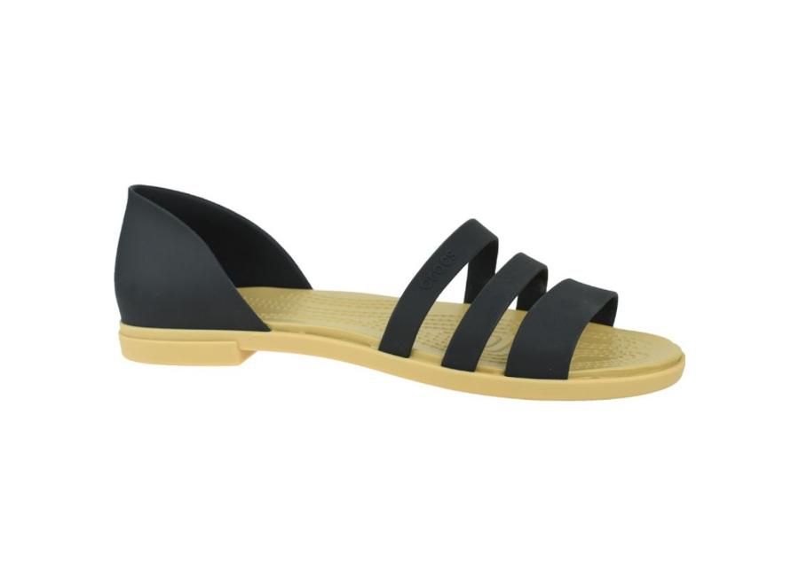 Naiste sandaalid Crocs Tulum Open Flat W 206109-00W suurendatud