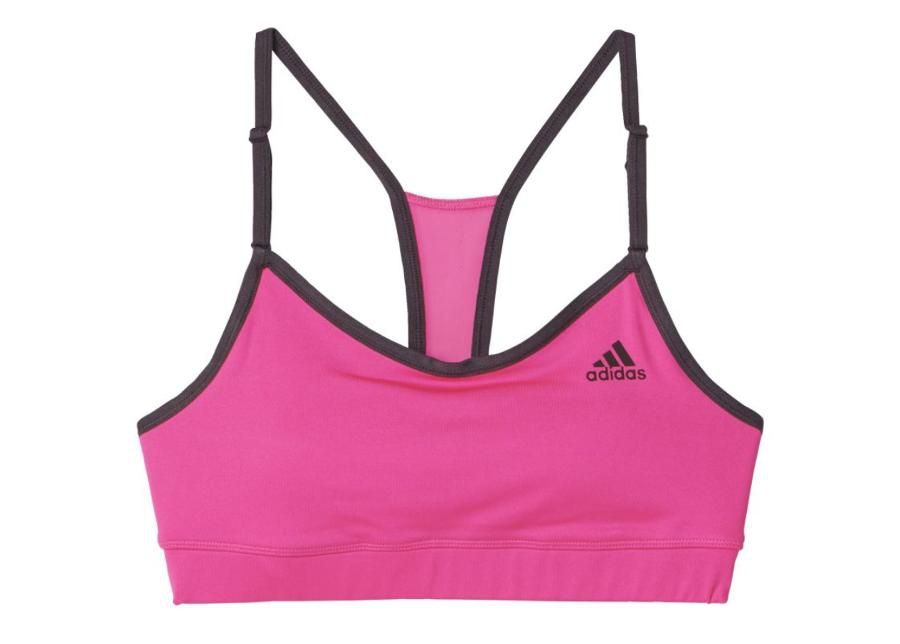Naiste Spordi rinndahoidja adidas Strappy Bra Solid W AJ6571 suurendatud