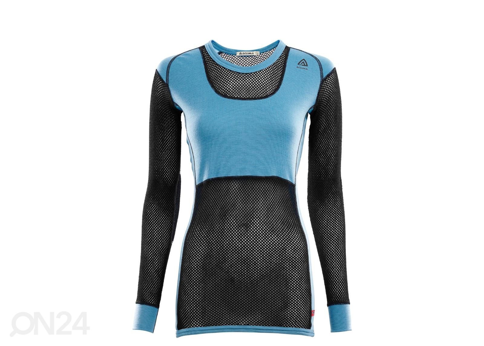 Naiste spordipesu pluus Aclima WOOLNET suurendatud