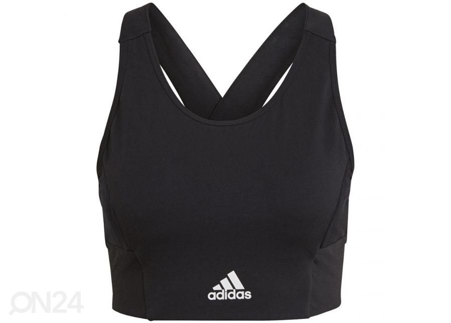 Naiste spordirinnahoidja Adidas Designed To Move Bra Top suurendatud