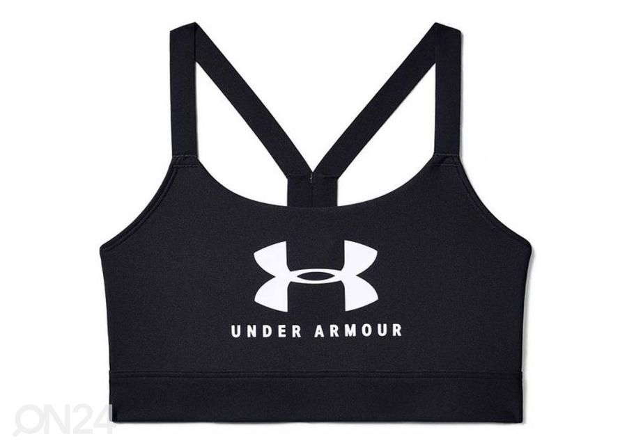 Naiste spordirinnahoidja Under Armour Mid Sportstyle Graphic W UAR 1351998 001 suurendatud
