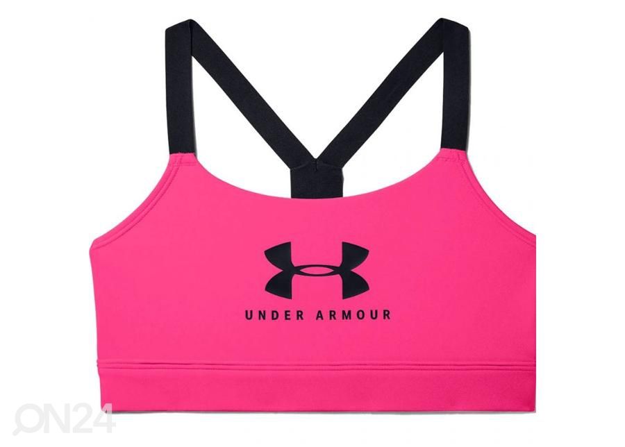 Naiste spordirinnahoidja Under Armour Mid Sportstyle Graphic W UAR 1351998 653 suurendatud