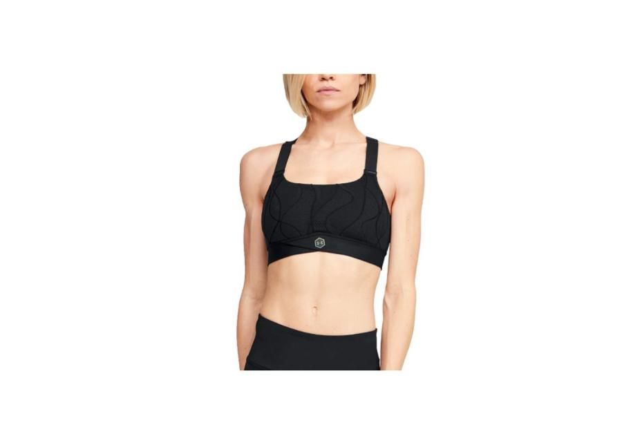 Naiste spordirinnahoidja Under Armour Rush Vent Mid Bra W 1352174-001 suurendatud