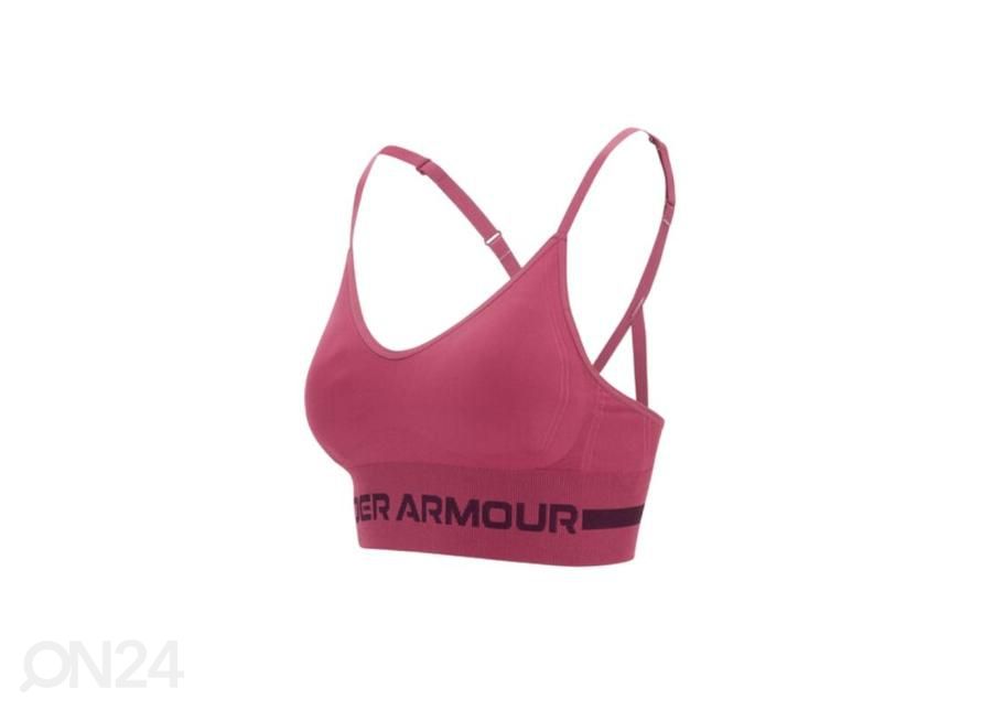 Naiste Spordirinnahoidja Under Armour Seamless Low Long Bra suurendatud