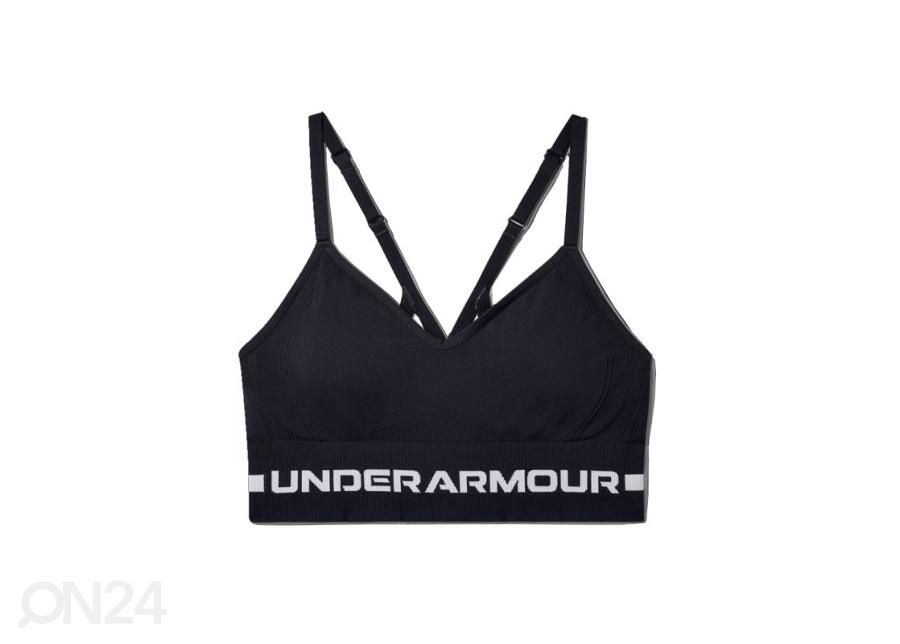Naiste Spordirinnahoidja Under Armour Seamless Low Long Bra suurendatud
