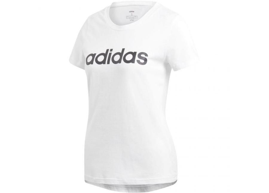 Naiste treeningsärk Adidas Essentials Linear Slim Tee W DU0629 suurendatud