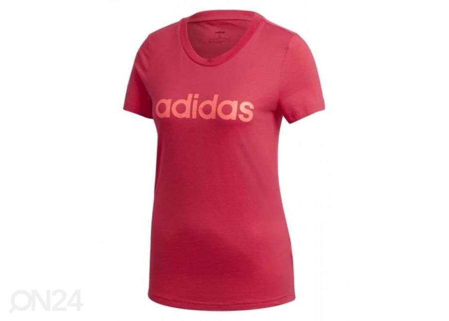 Naiste treeningsärk Adidas W E Lin Slim T W GD2930 suurendatud