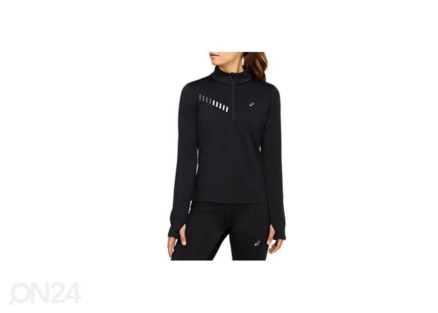 Naiste treeningsärk Asics Lite-Show Winter 1-2 Zip Top W suurendatud