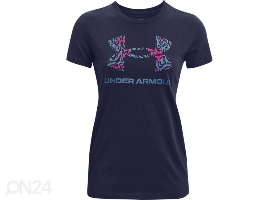 Naiste treeningsärk Under Armour Live Sportstyle Graphic SSC suurendatud