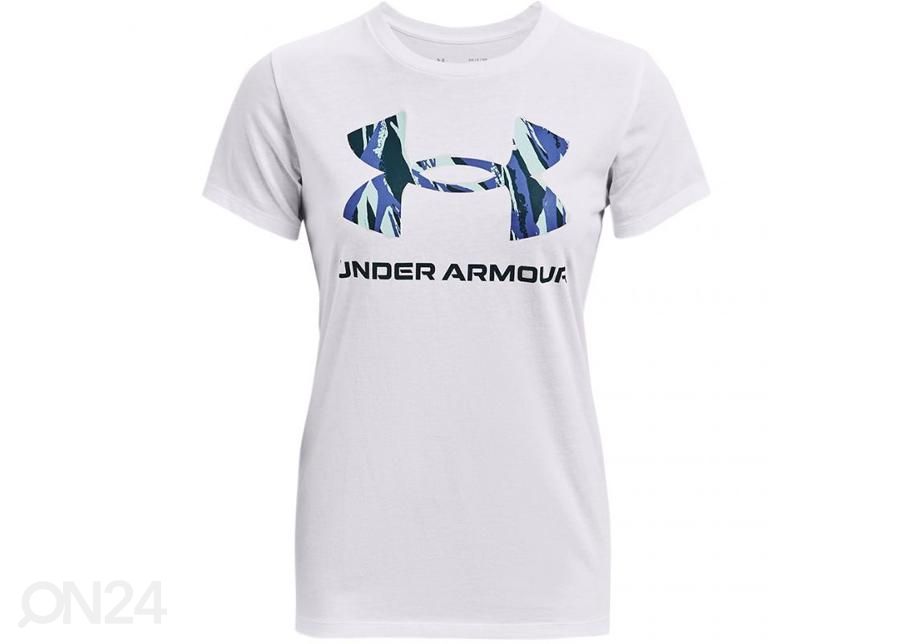 Naiste treeningsärk Under Armour Live Sportstyle Graphic Ssc suurendatud