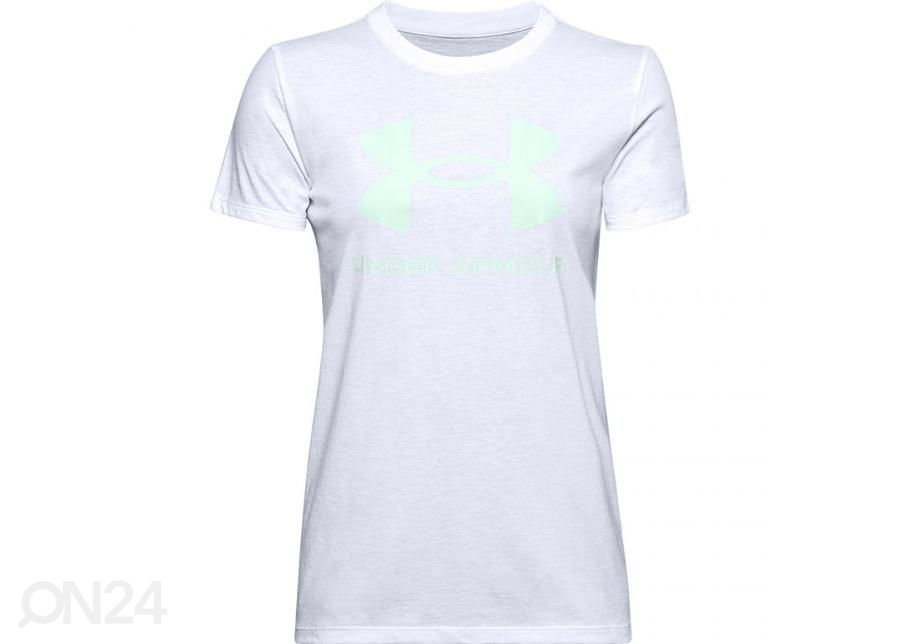 Naiste treeningsärk Under Armour Live Sportstyle Graphic Ssc W 1356305 100 suurendatud