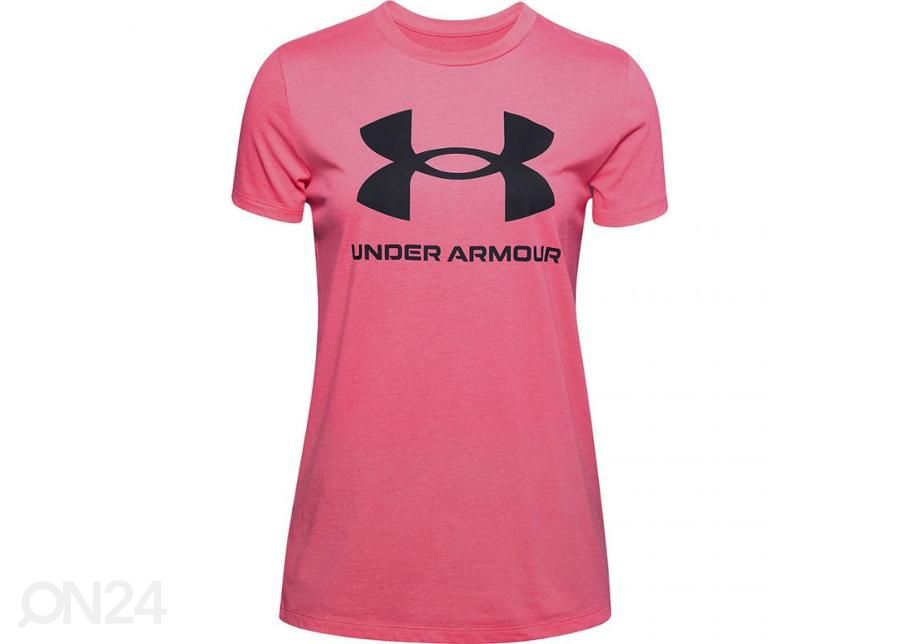 Naiste treeningsärk Under Armour Live Sportstyle Graphic Ssc W 1356305 668 suurendatud