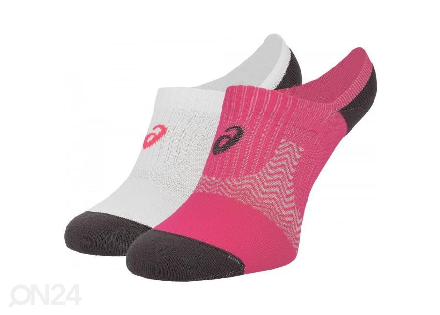 Naiste treeningsokid Asics Invisible Sock Running 2-pakk suurendatud
