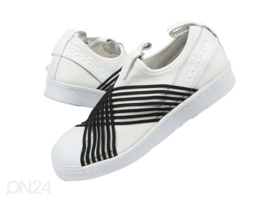 Naiste vabaajajalatsid Adidas Superstar Slipon W CG6013 suurendatud
