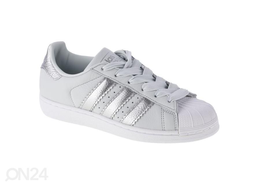 Naiste vabaajajalatsid Adidas W Superstar W CG6452 suurendatud
