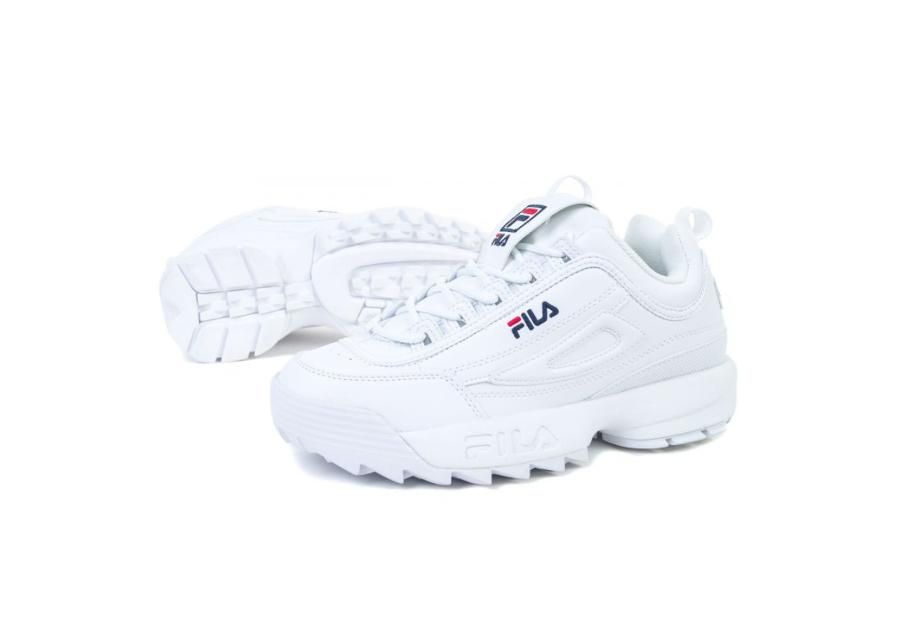 Naiste vabaajajalatsid Fila Disruptor Low W 1010302-1FG suurendatud